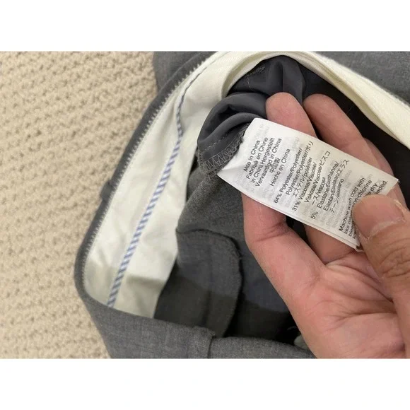 j crew 365 cameron women grey ankle pants size 4 - Picture 4 of 9